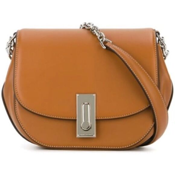 Marc Jacobs WEST END THE JANE SADDLE SHOULDER\CROSSBODY BAG/PURSE IN MAPLE TAN - Picture 1 of 15